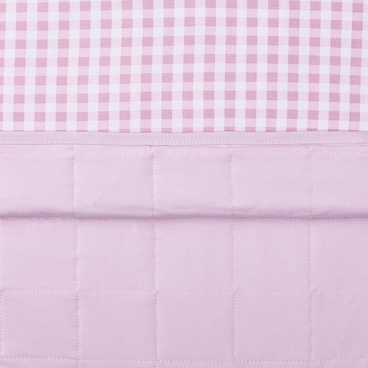 Toddler Blanket in Gingham Thistle 1.0