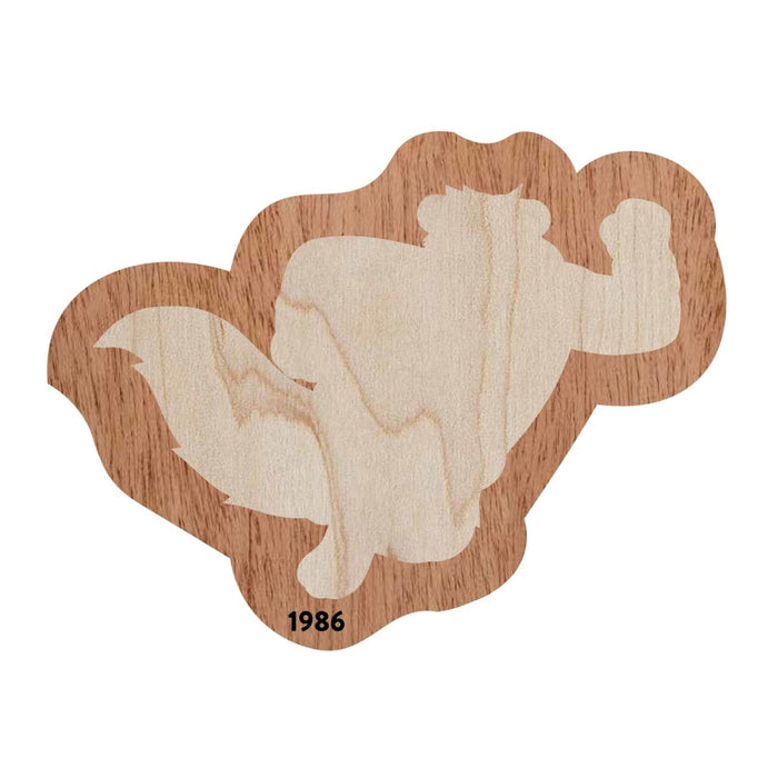 1986 Goldy Wooden Puzzle with Tray
