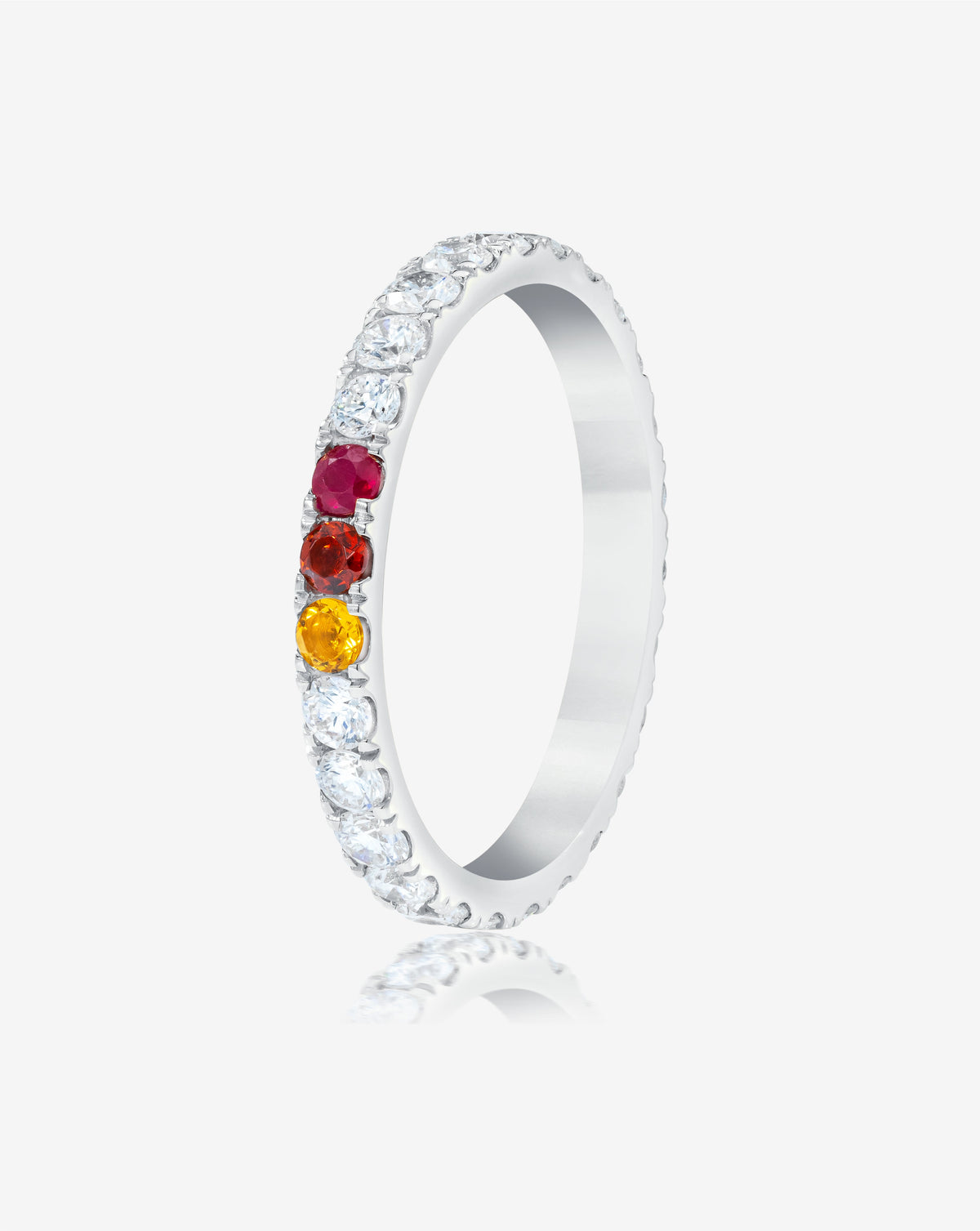 2.5 mm Personalized Classic Lab Diamond Ring