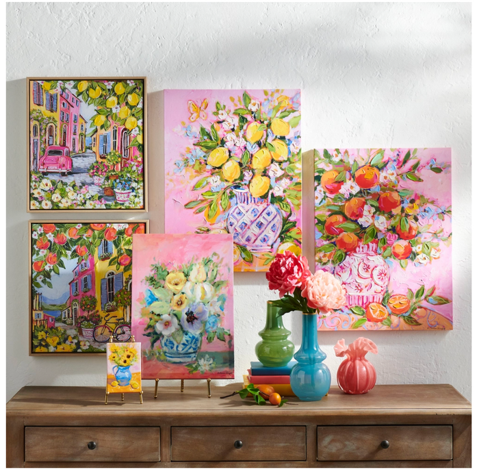 CITRUS ARRANGEMENT WALL ART - 2 STYLES - IN STORE PICKUP ONLY