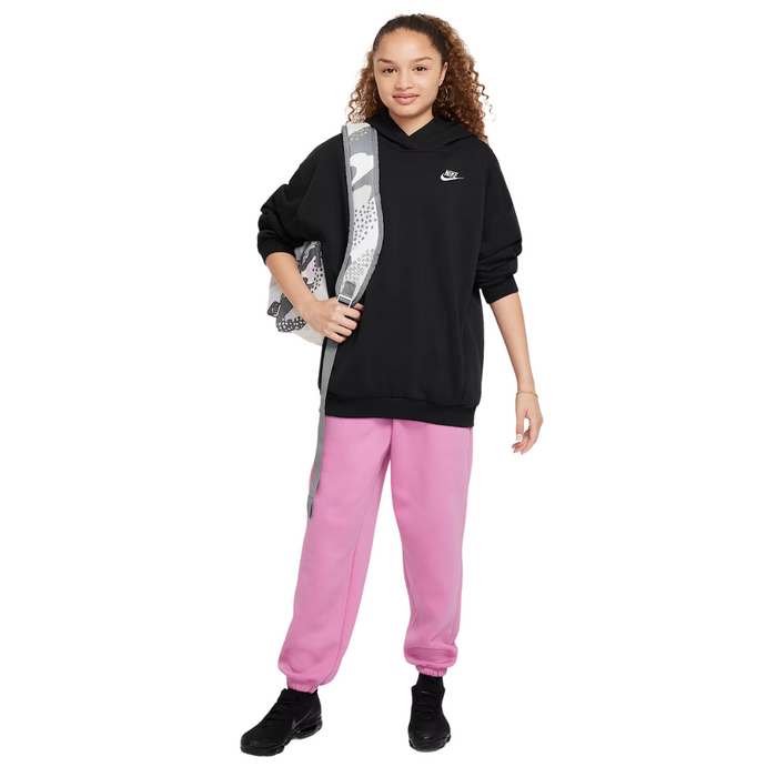 Nike Kids’ Sportswear Club Fleece Oversized Pullover Hoodie – FZ5579-010