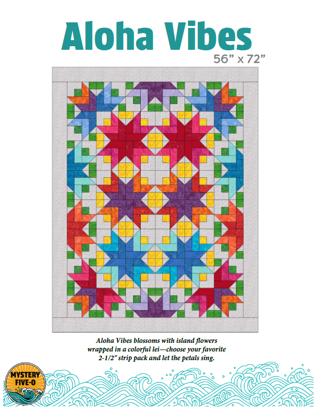 Mystery Five-0 Aloha Patterns - Hard Copy