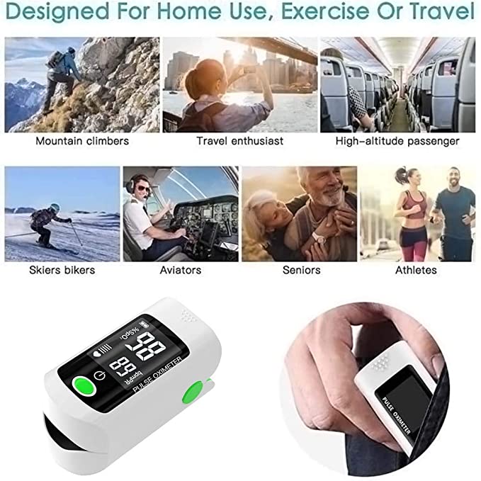 Pulse and Oxygen Saturation Monitor-TopOnlineBargains.Com