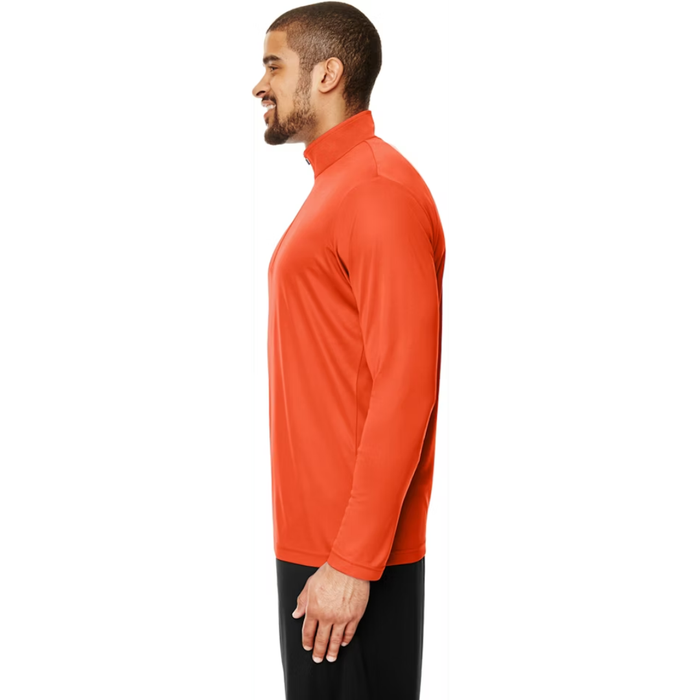 Team 365 TT31 Men’s Zone Performance Quarter-Zip – Sport Orange