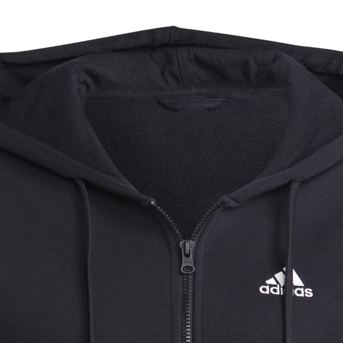 Adidas Women’s Essentials 3-Stripes Full-Zip Fleece Hoodie – HZ5743