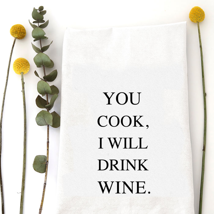 YOU COOK - TEA TOWEL