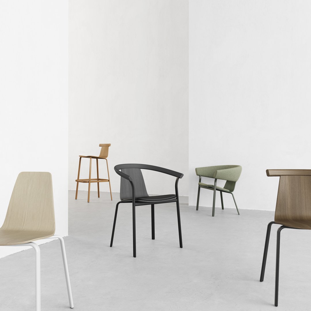 Atal Side Chair w/ Backrest