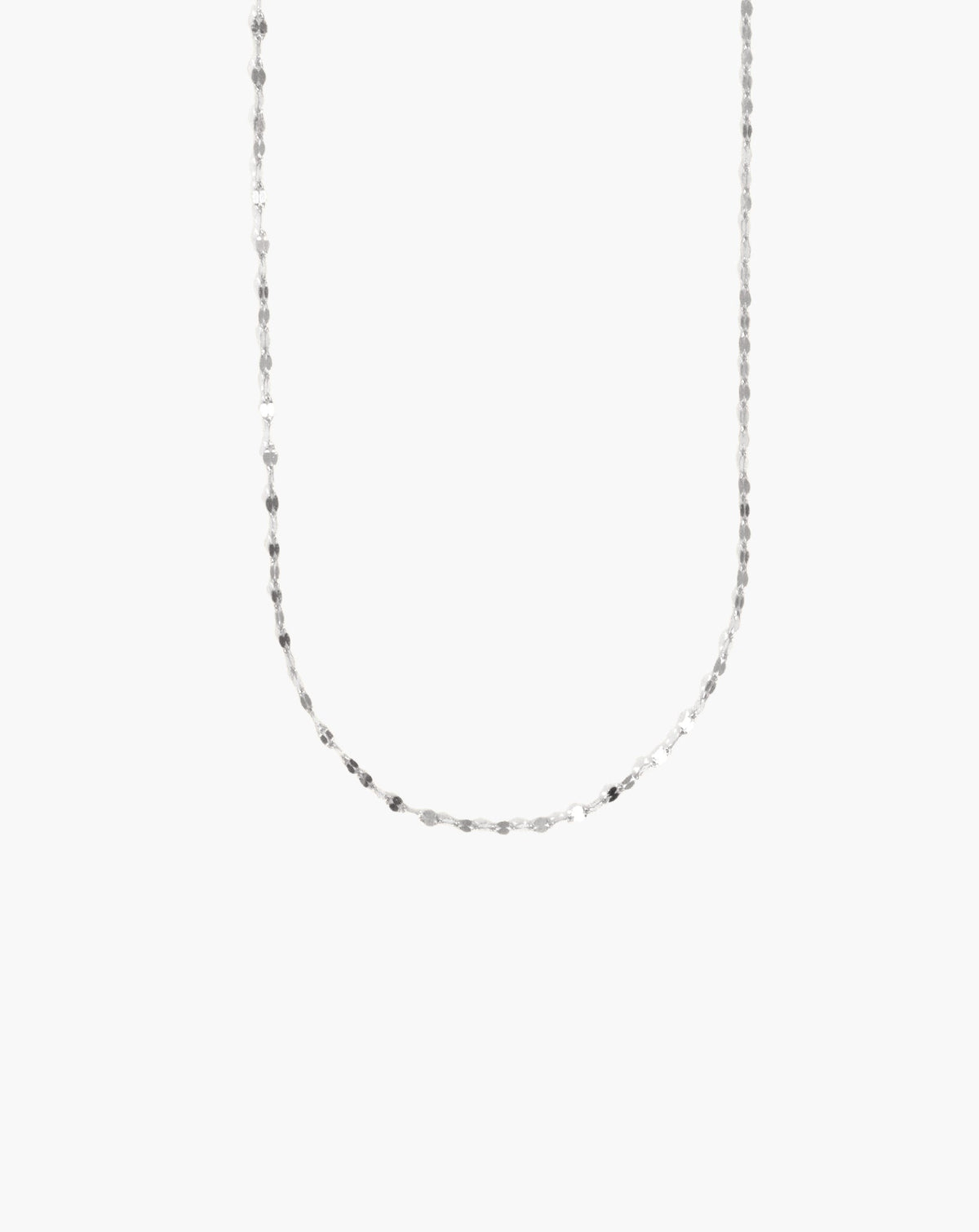 Cecilia Sparkle Chain in Silver
