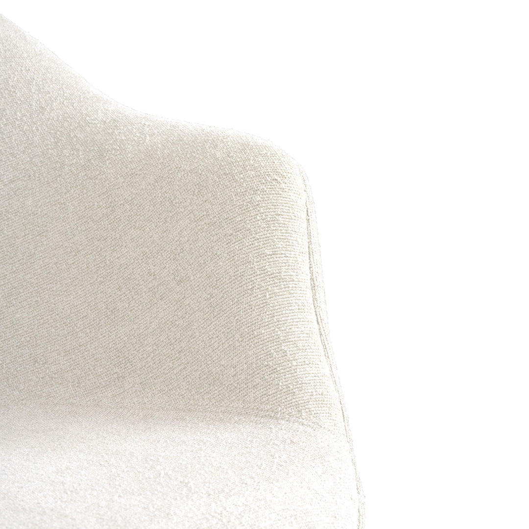 Bat Dining Chair - Conic Base - Fully Upholstered