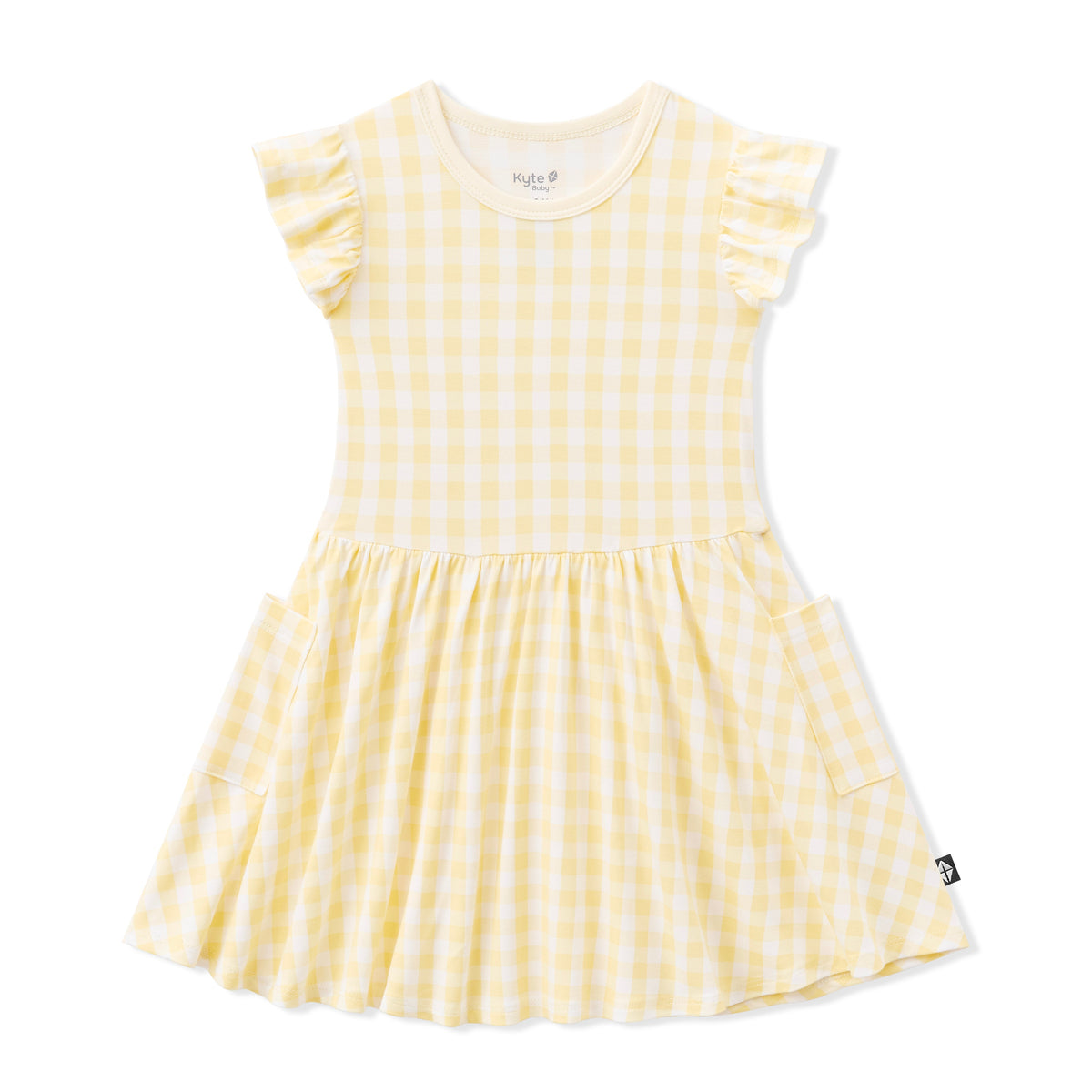 Pocket Dress in Gingham Chamomile