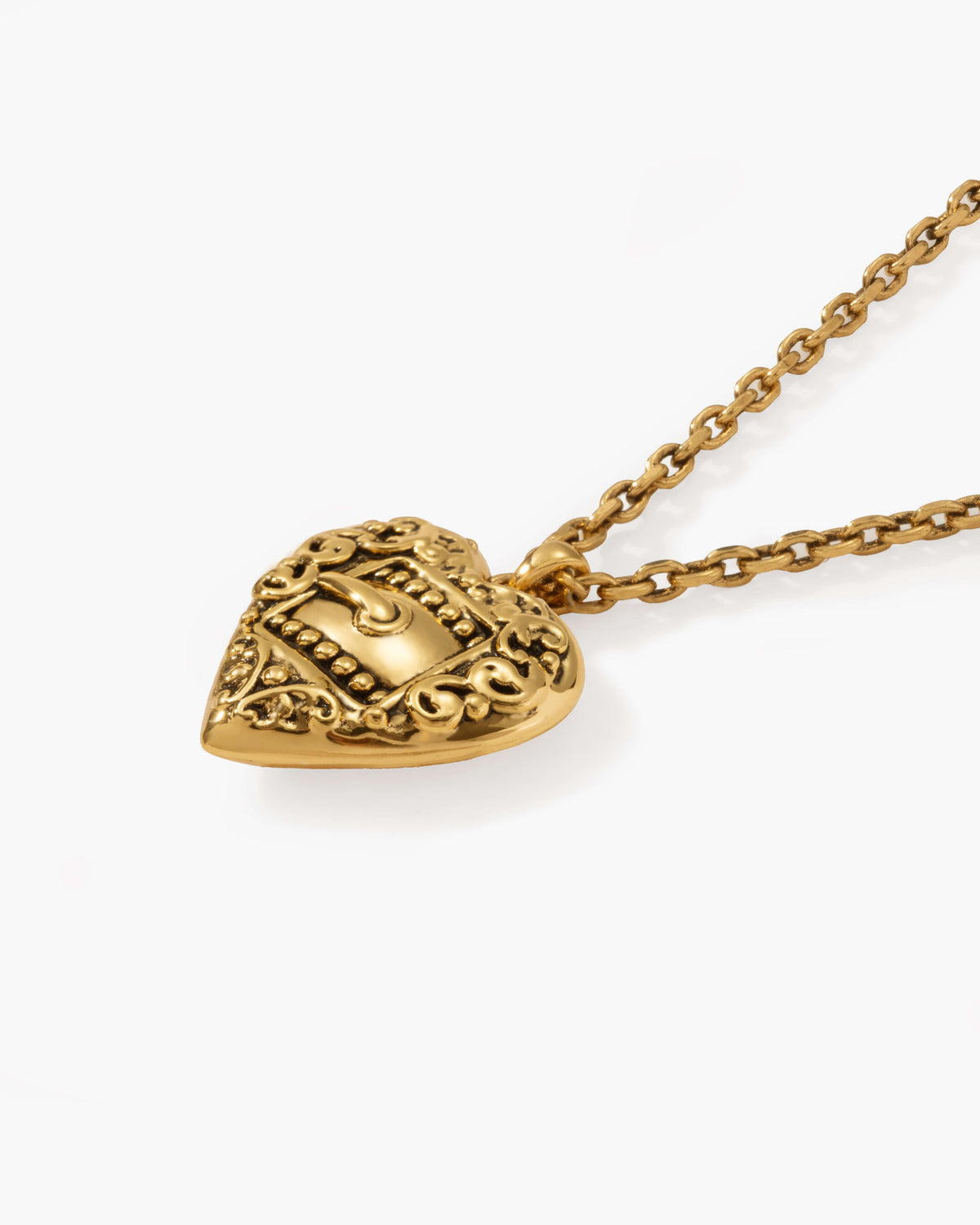 Belted Heart Necklace