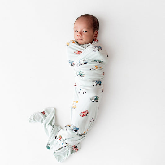 Swaddle Blanket in City Vehicles