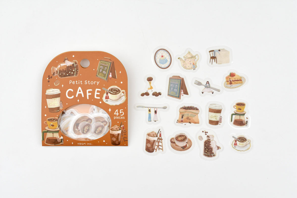 BGM Flake Stickers - Foil Stamping - Petit Story