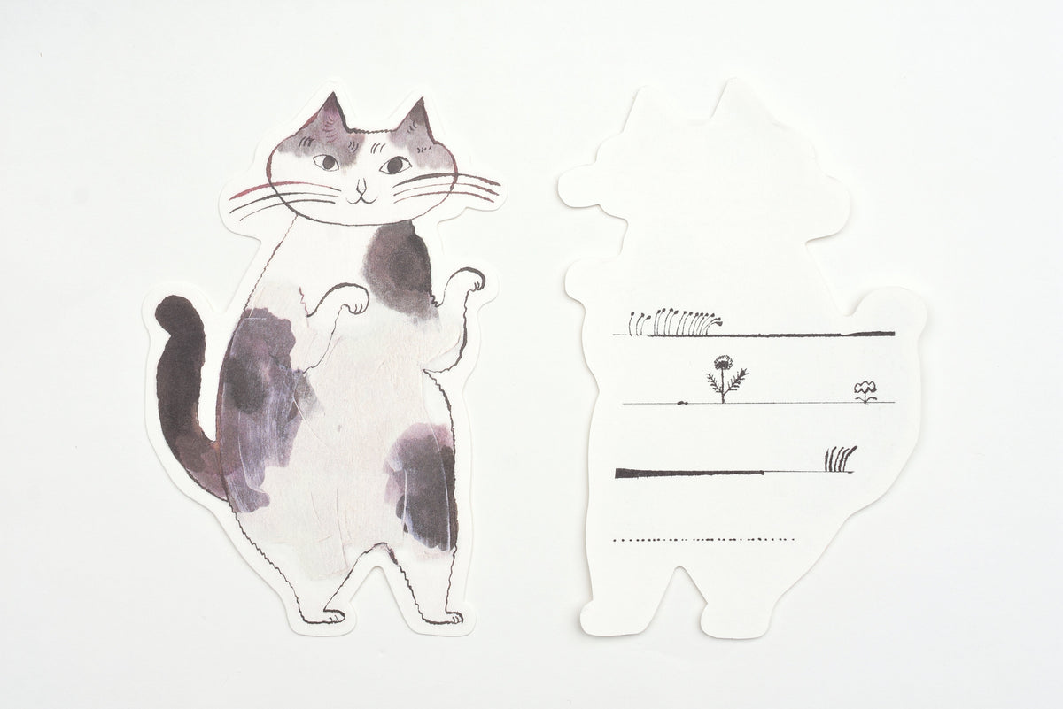 Classiky - Toranekobonbon Cat Cutout Message Cards