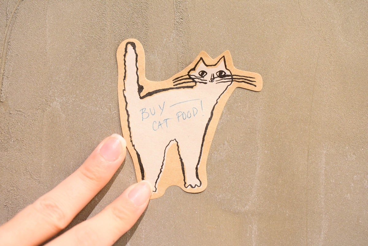 Classiky - Toranekobonbon Large Kraft Sticky Notes
