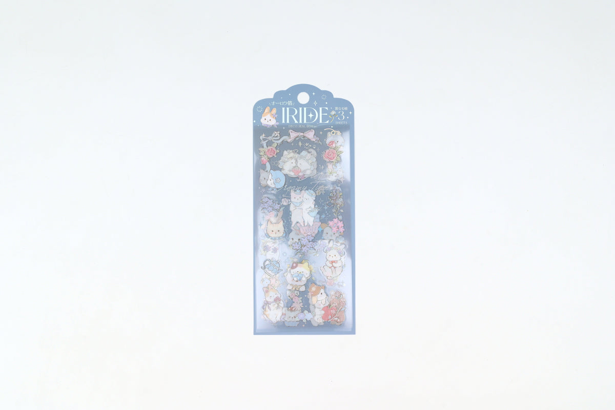 BGM Foil Stamping Iride Sticker Sheets - Fairytale Animals