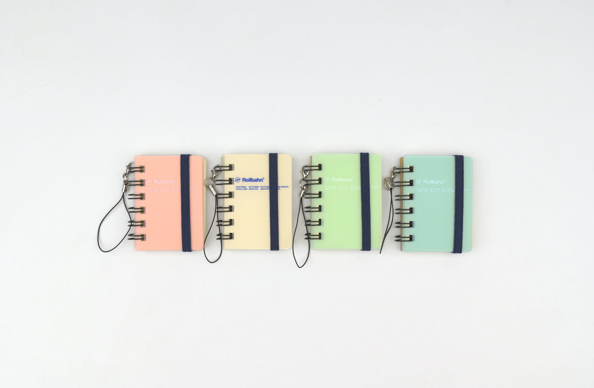 Delfonics Rollbahn Spiral Notebook - Pocket Memo - Micro - Clear
