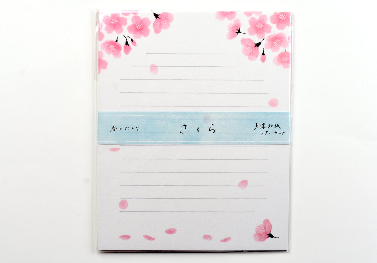 Cozyca - Mino Washi Spring Letter Set