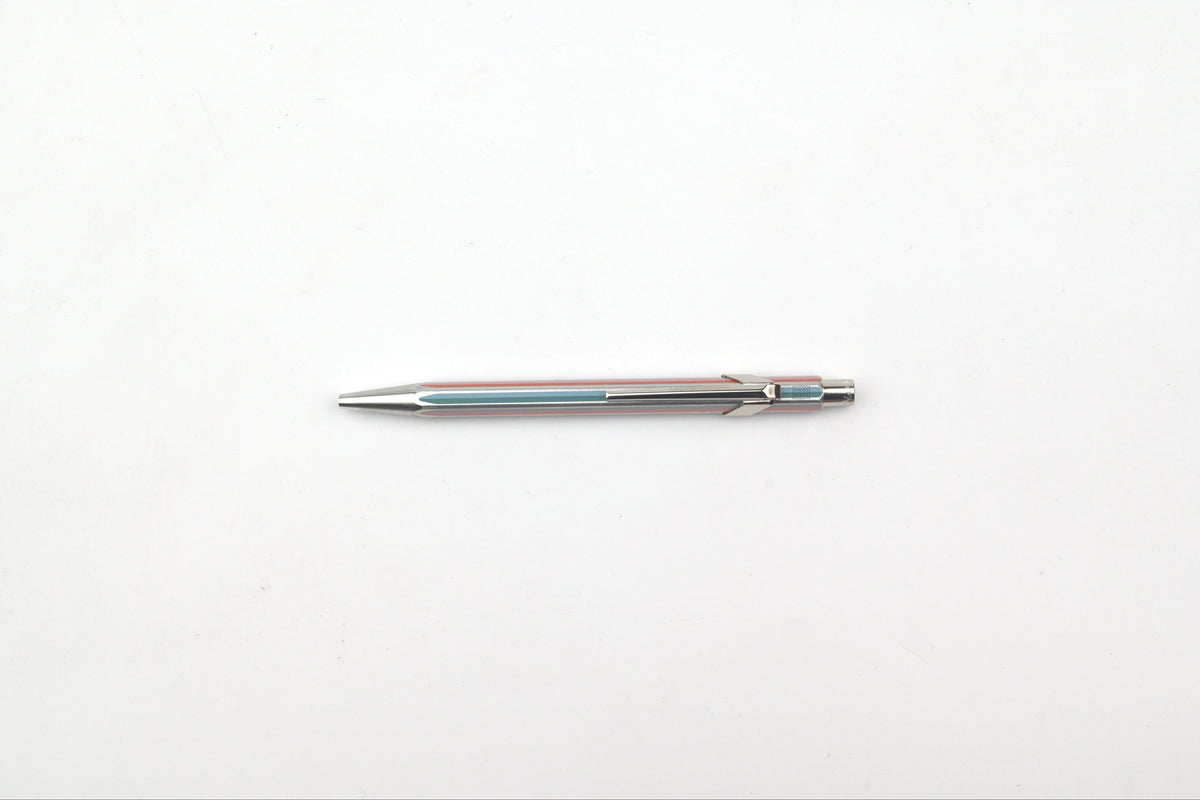 Caran d'Ache x Paul Smith 849 Ballpoint Pen - Silver - 5th Edition