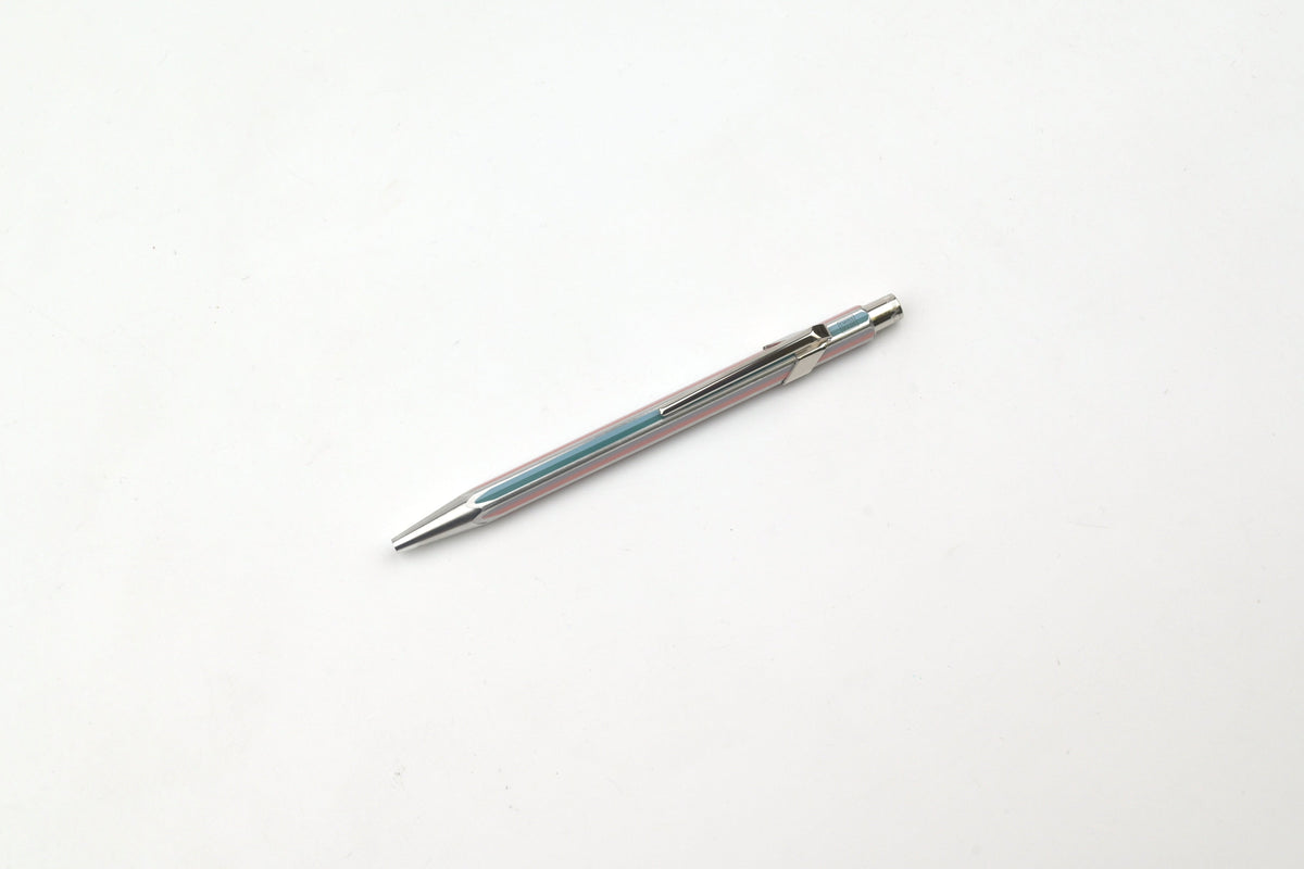 Caran d'Ache x Paul Smith 849 Ballpoint Pen - Silver - 5th Edition