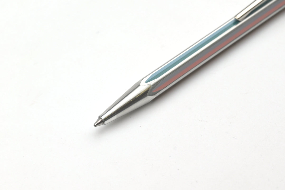 Caran d'Ache x Paul Smith 849 Ballpoint Pen - Silver - 5th Edition