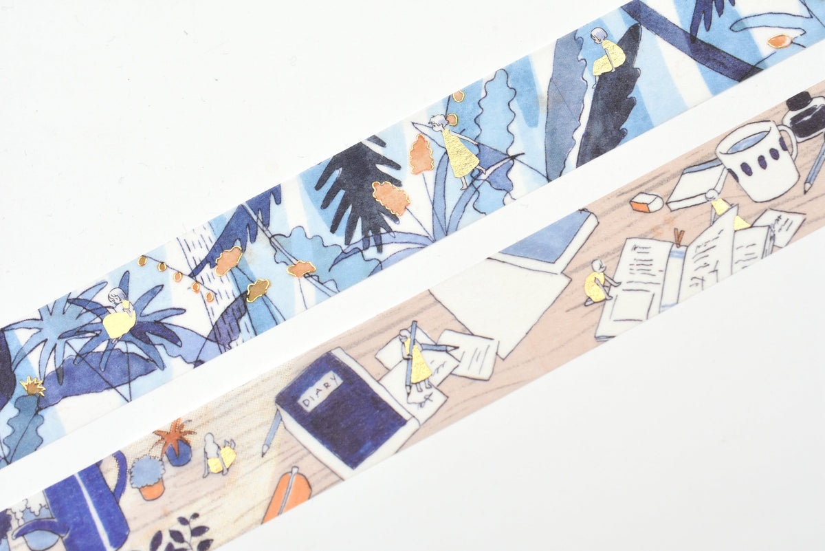 Cozyca - Sayuri Fujimaki Foil Stamping Washi Tape