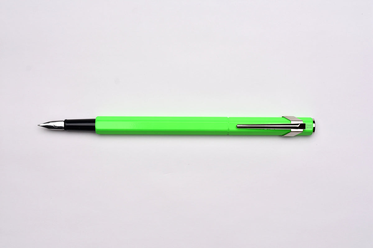 Caran d'Ache 849 Fountain Pen - Fluorescent Green