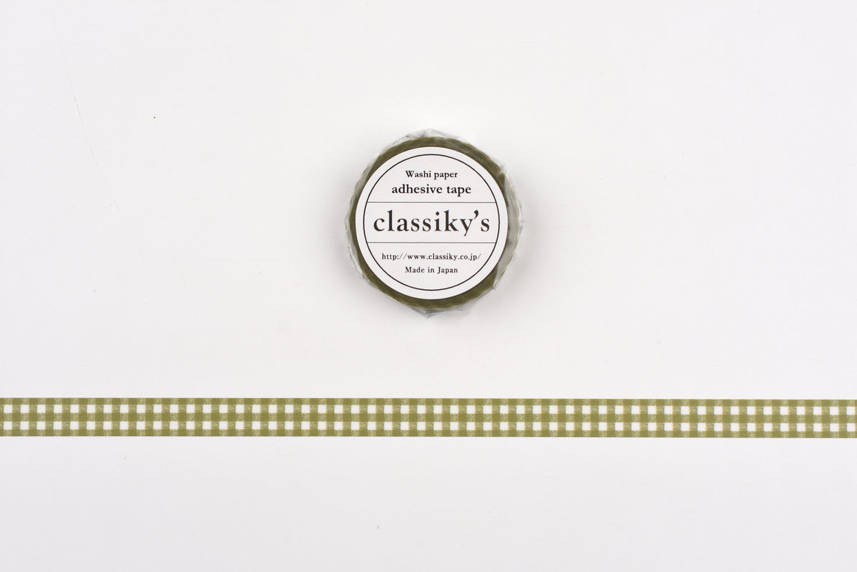 Classiky Masking Tape - Gingham