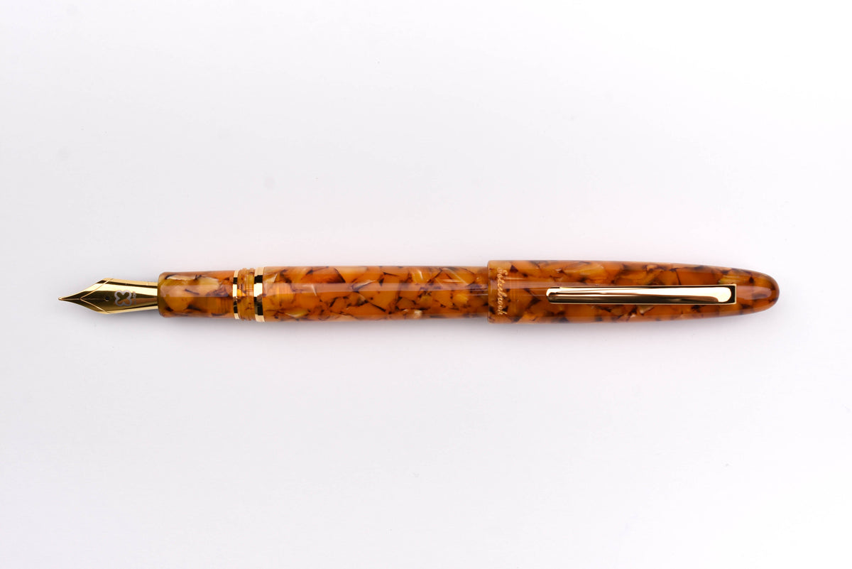 Esterbrook Estie Fountain Pen - Honeycomb - Gold Trim