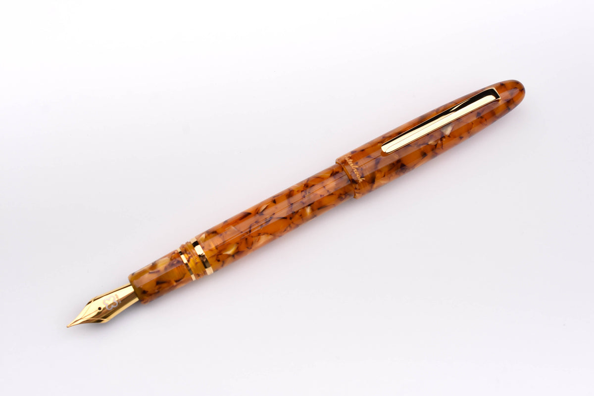 Esterbrook Estie Fountain Pen - Honeycomb - Gold Trim