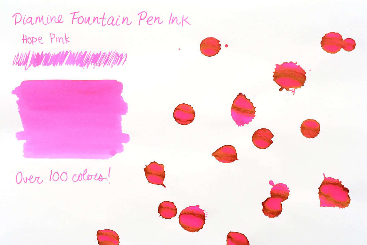 Diamine Fountain Pen Ink - Hope Pink - 30mL