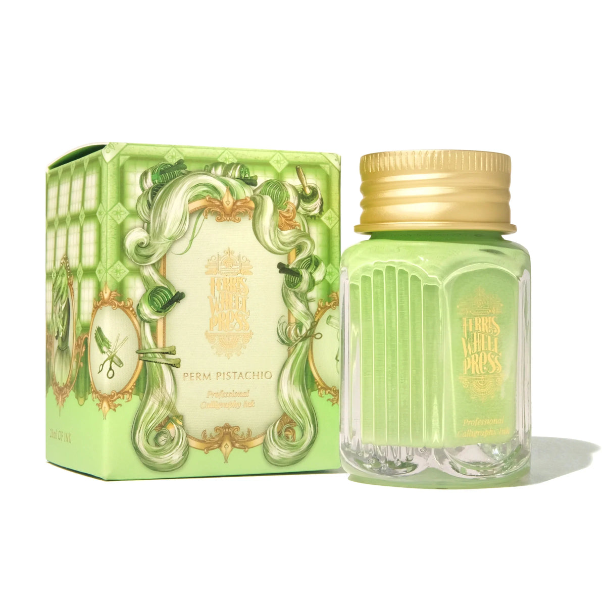 Ferris Wheel Press - Calligraphy Ink - Perm Pistachio