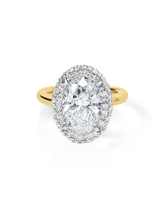Cloud Bezel with Pavé Halo