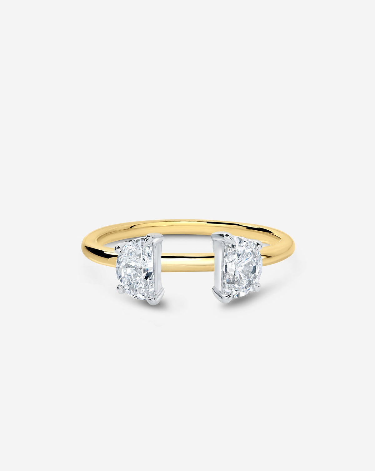 3.68 Cushion Lab Diamond in Whisper Thin® Embrace