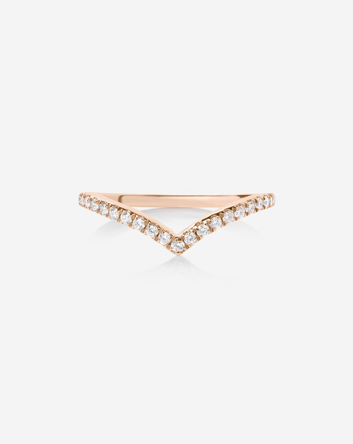 Curved Diamond Band