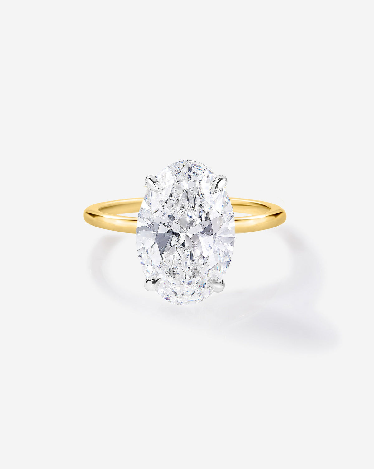 3.78 Oval Lab Diamond in Whisper Thin®