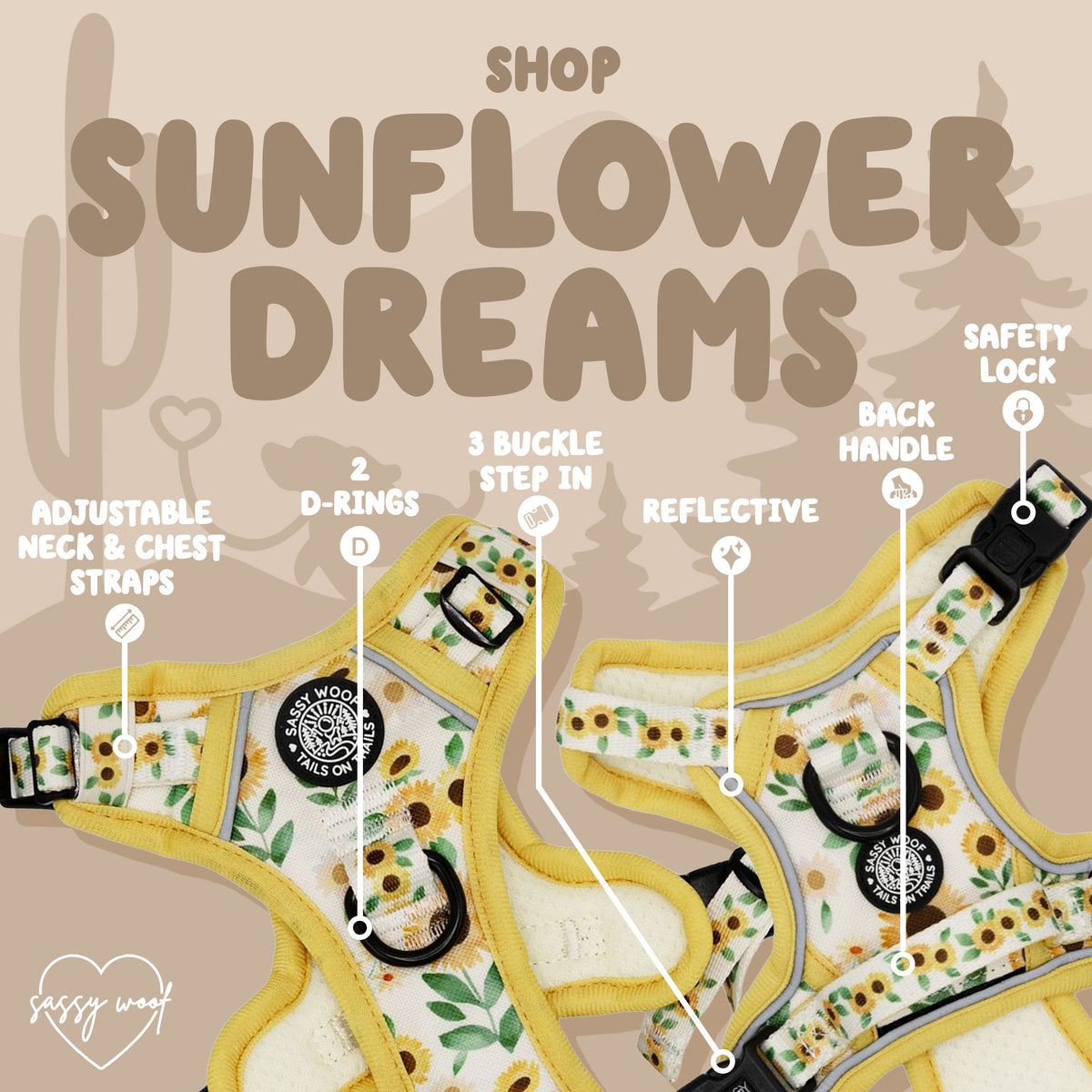 Dog Two Piece Bundle - Sunflower Dreams