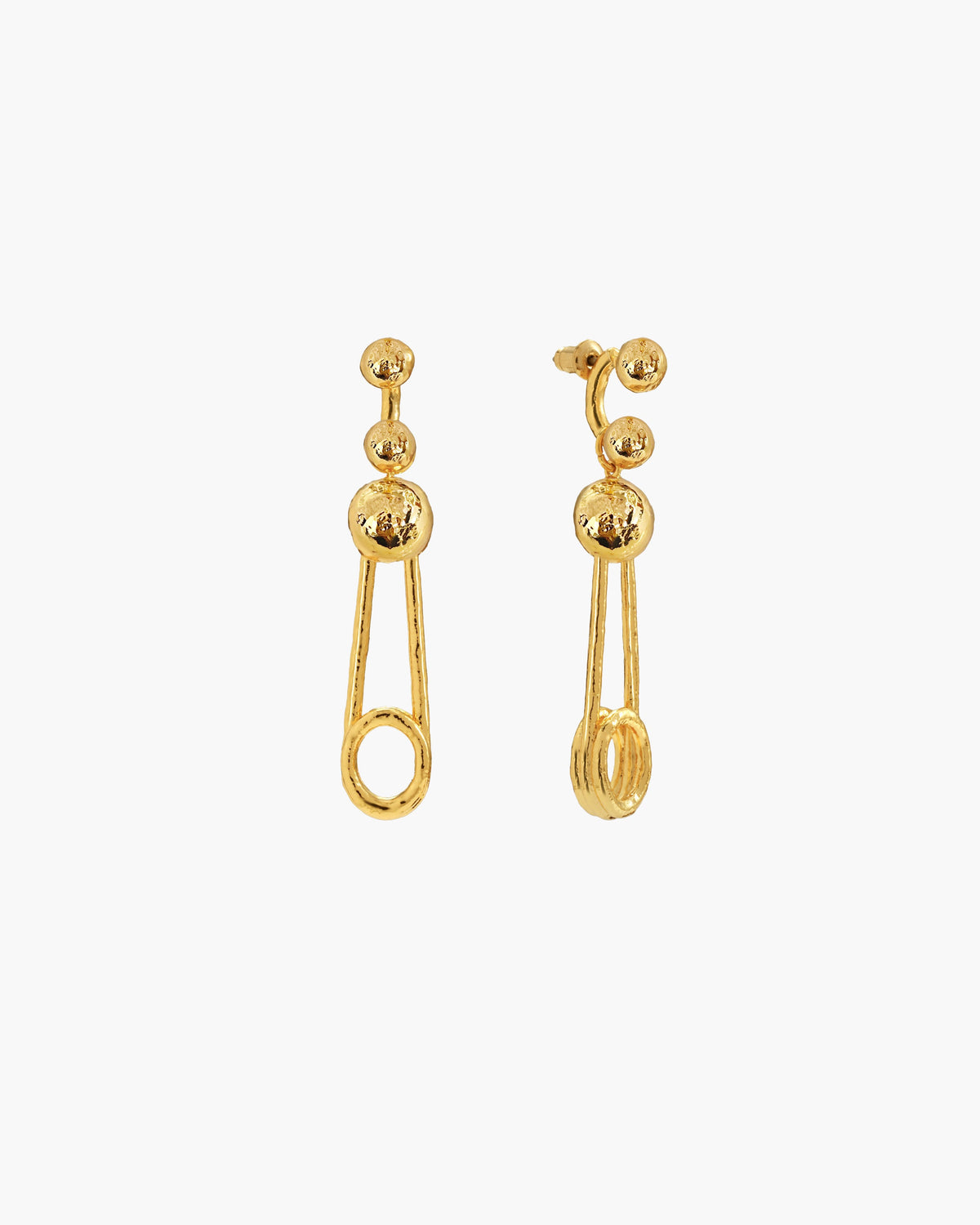 Trea Earrings in Silver