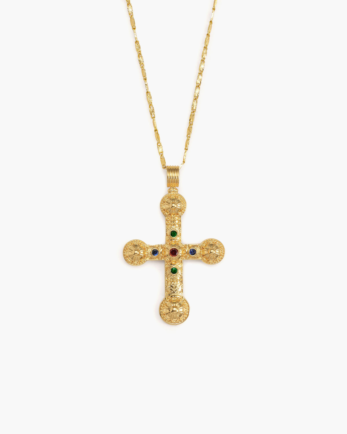 XL Cross Chain in Silver