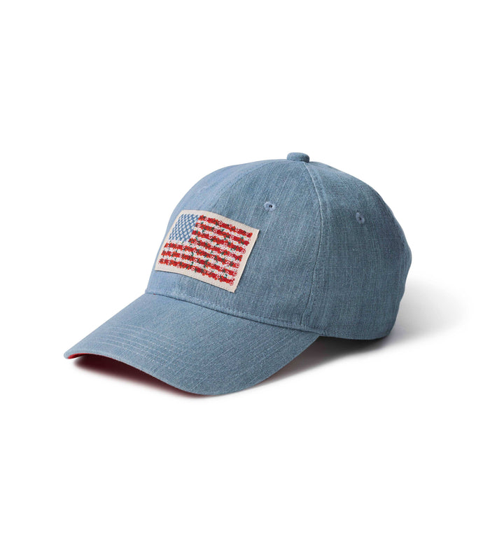 Americana Denim Baseball Cap Rifle Paper Co.