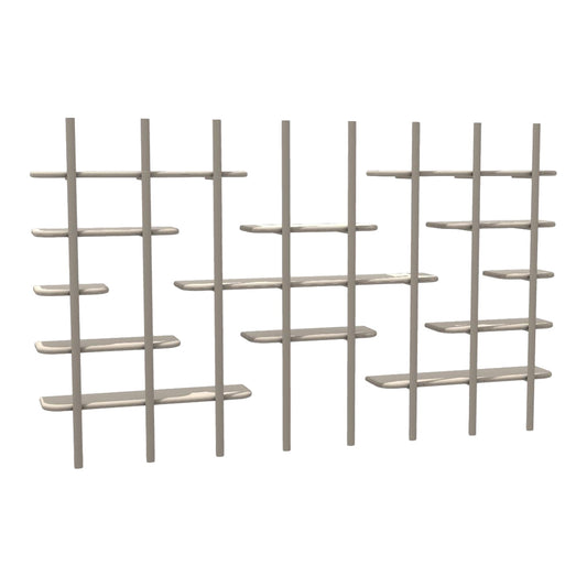 Anam Modular Bookcase - Composition Three - Fabric Coated Shelf