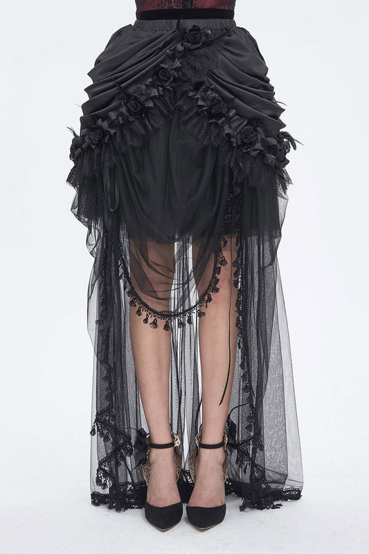 Antoinette Gothic Bustle Skirt with Train