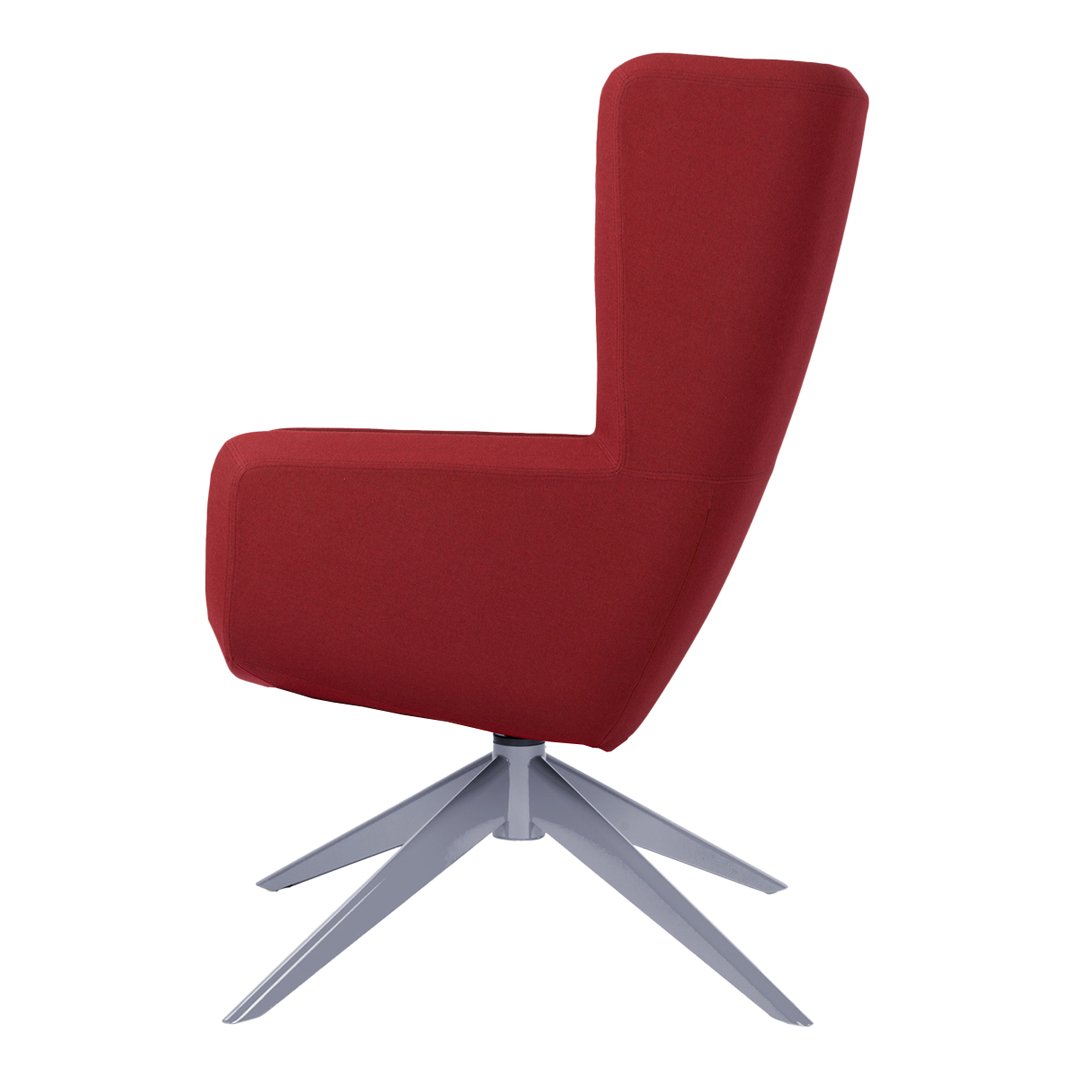 Arca Lounge Armchair - Steel Base