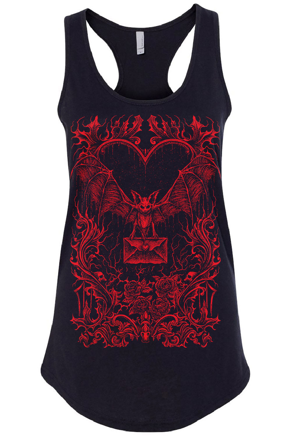 Bat Romance T-shirt [Blood Red]