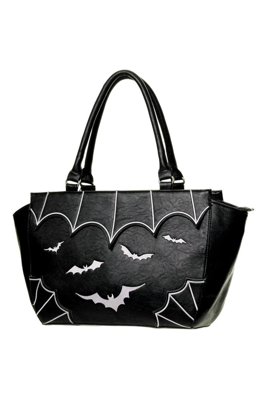 Bats Handbag [BLACK/WHITE]