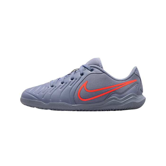 Nike Big Kids' Jr. Tiempo Legend 10 Club IC Indoor Soccer Shoes – DV4354-001