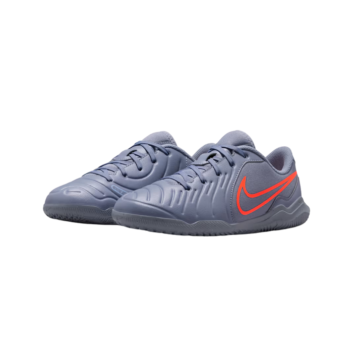 Nike Big Kids' Jr. Tiempo Legend 10 Club IC Indoor Soccer Shoes – DV4354-001