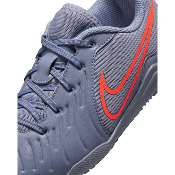 Nike Big Kids' Jr. Tiempo Legend 10 Club IC Indoor Soccer Shoes – DV4354-001