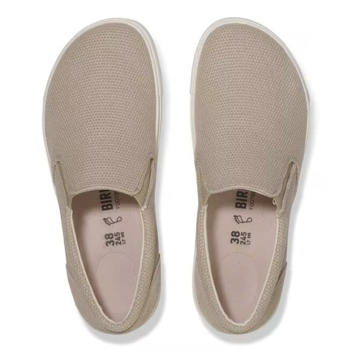 Birkenstock Women's Oswego Canvas-Suede Slip-On Shoes – 1019550