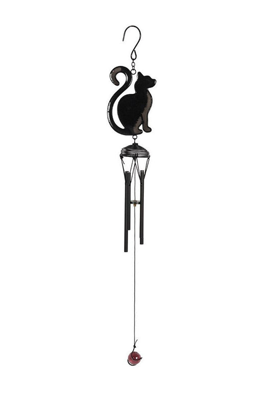 Black Cat Wind Chime